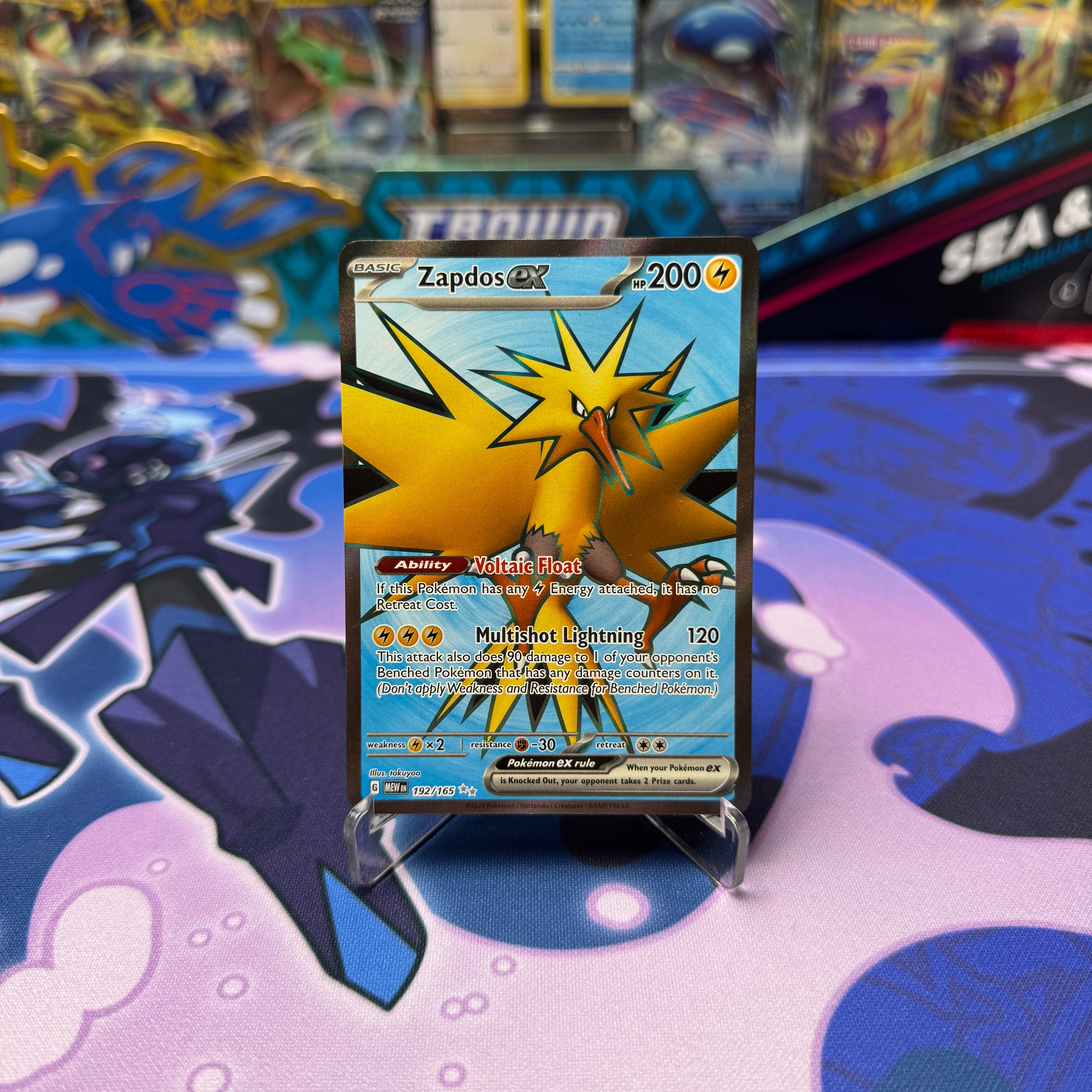 Zapdos ex 192/165 Nate's Convenience Zapdos ex 192/165 Nate's Convenience